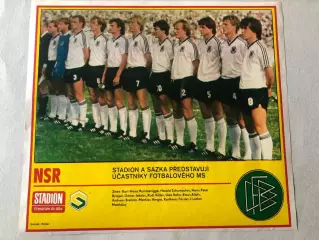 Stadion Постер ФРН 1986