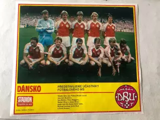 Stadion Постер Данія 1986