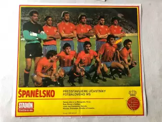 Stadion Постер Іспанія 1986