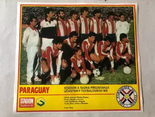 Stadion Постер Парагвай 1986