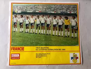 Stadion Постер Франція 1986