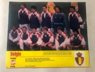 Stadion постер Бельгія 1990