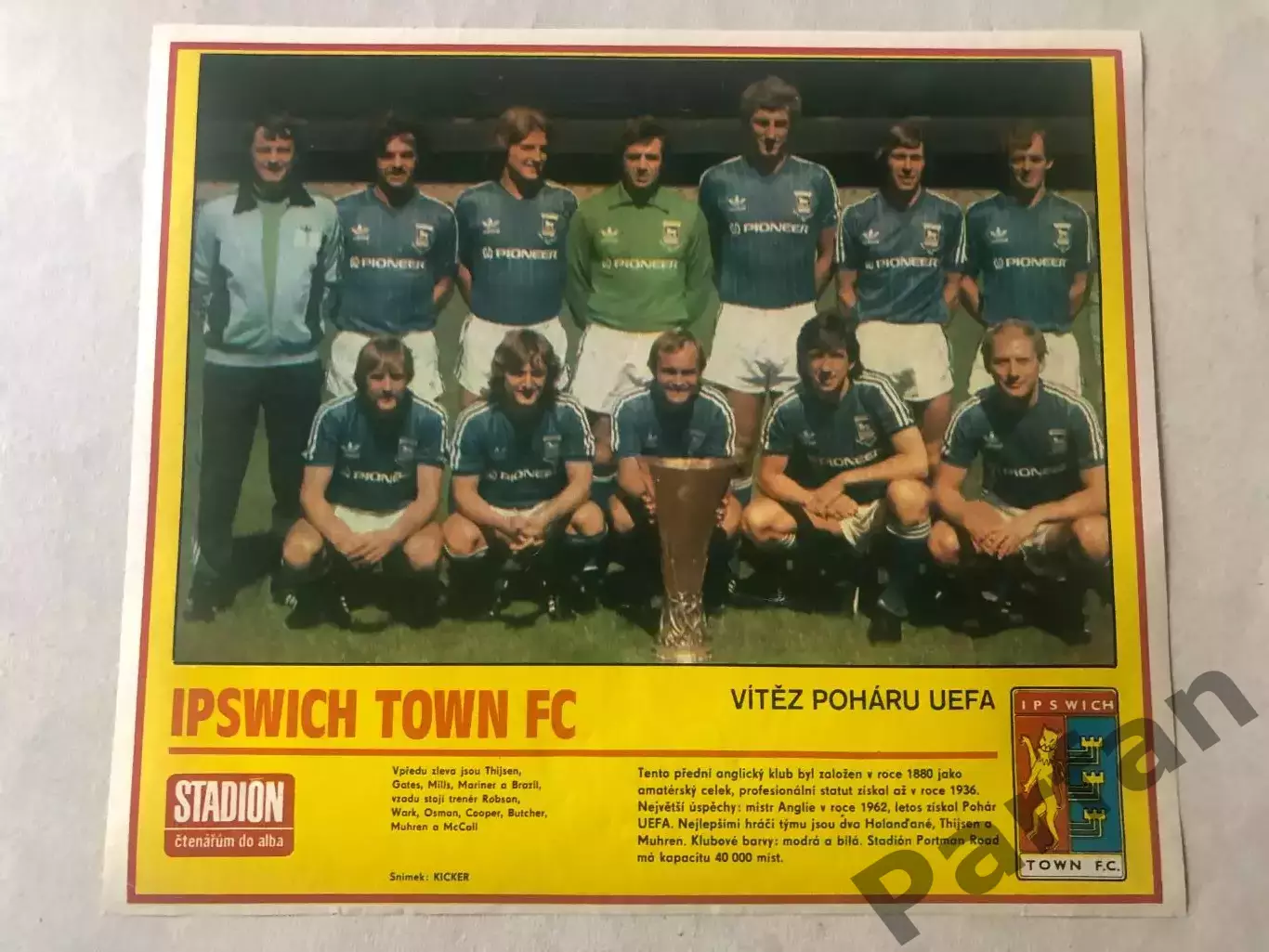 Stadion Постер Іпсвіч 1