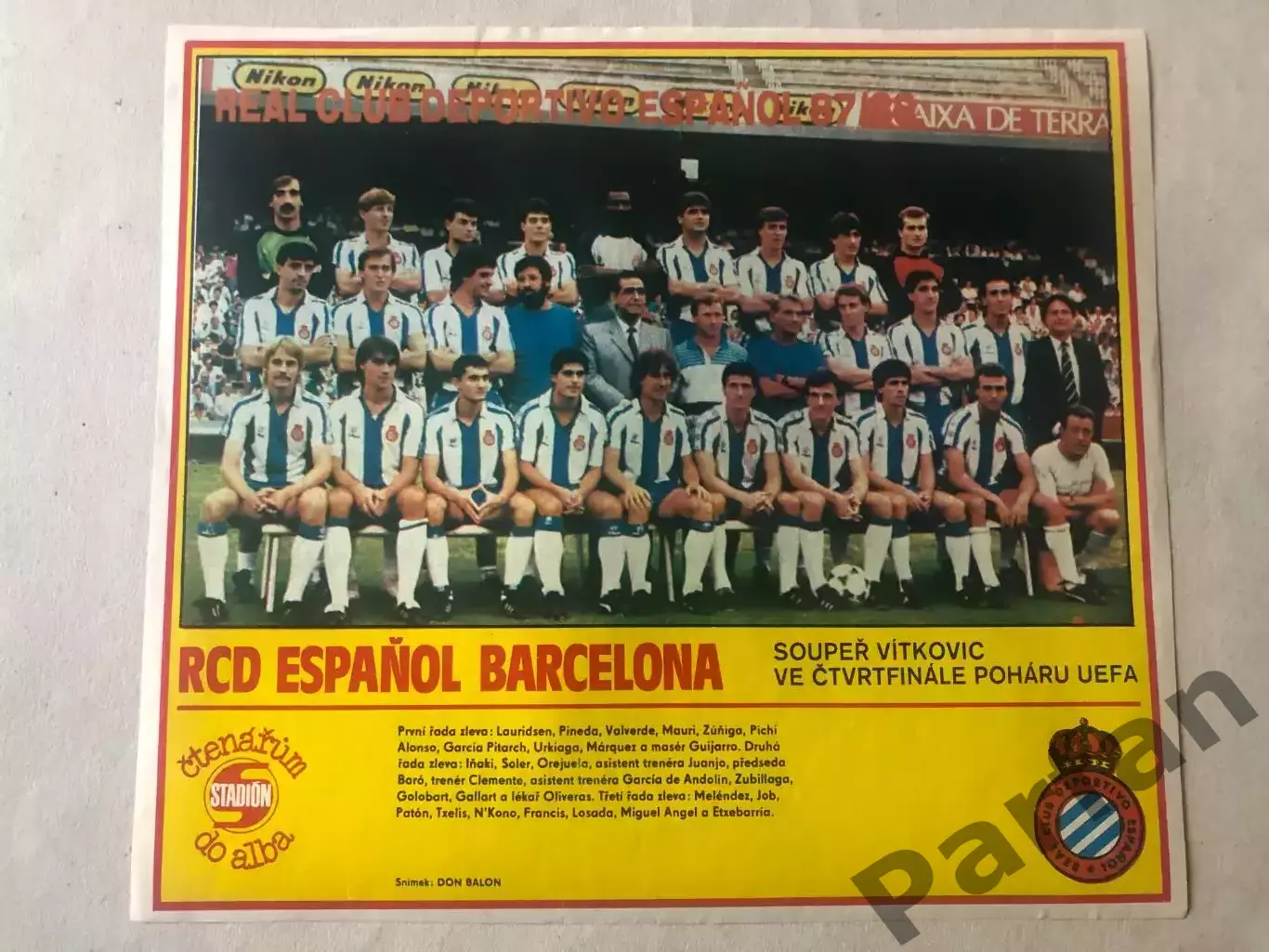 Stadion Постер Еспаньйол