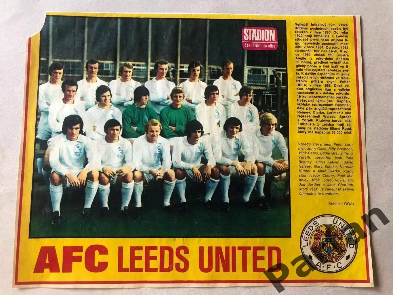 Stadion Постер Лідс