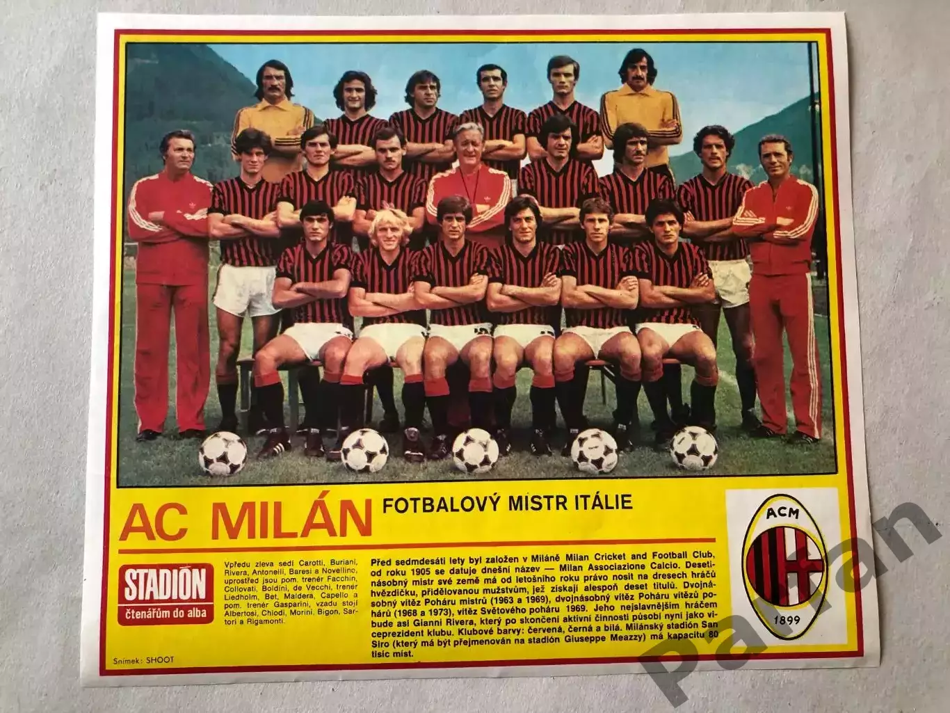 Stadion Постер Мілан 3