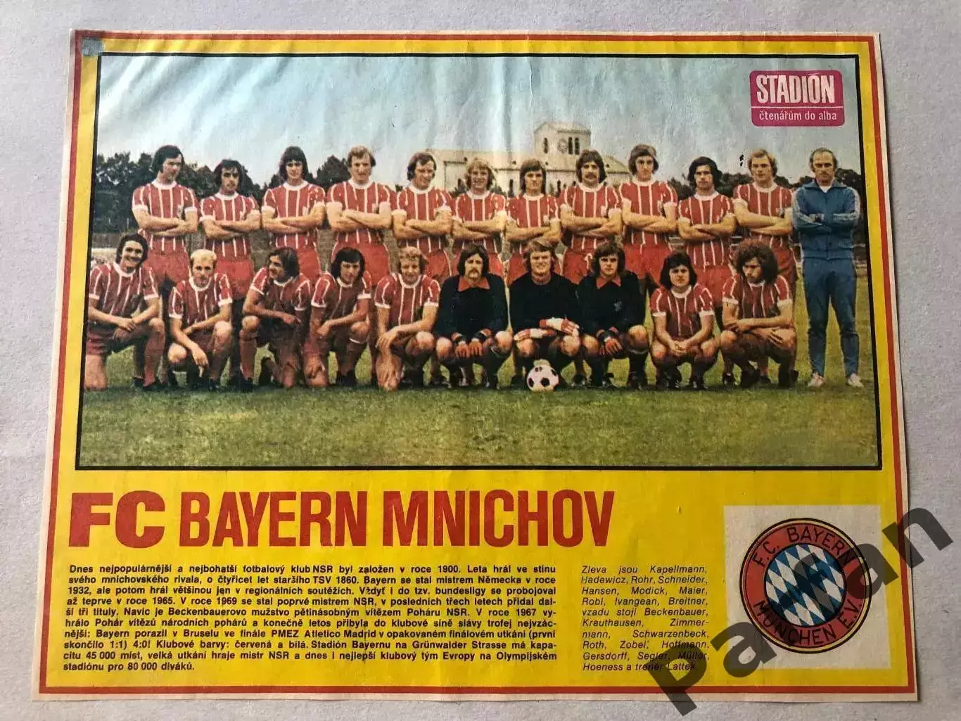 Stadion Постер Баварія