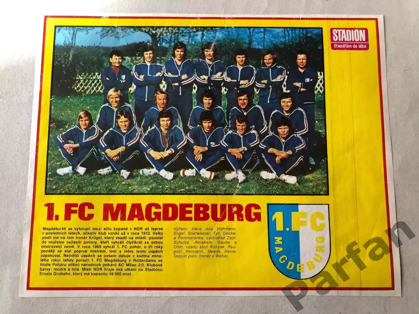 Stadion Постер Магдебург 2