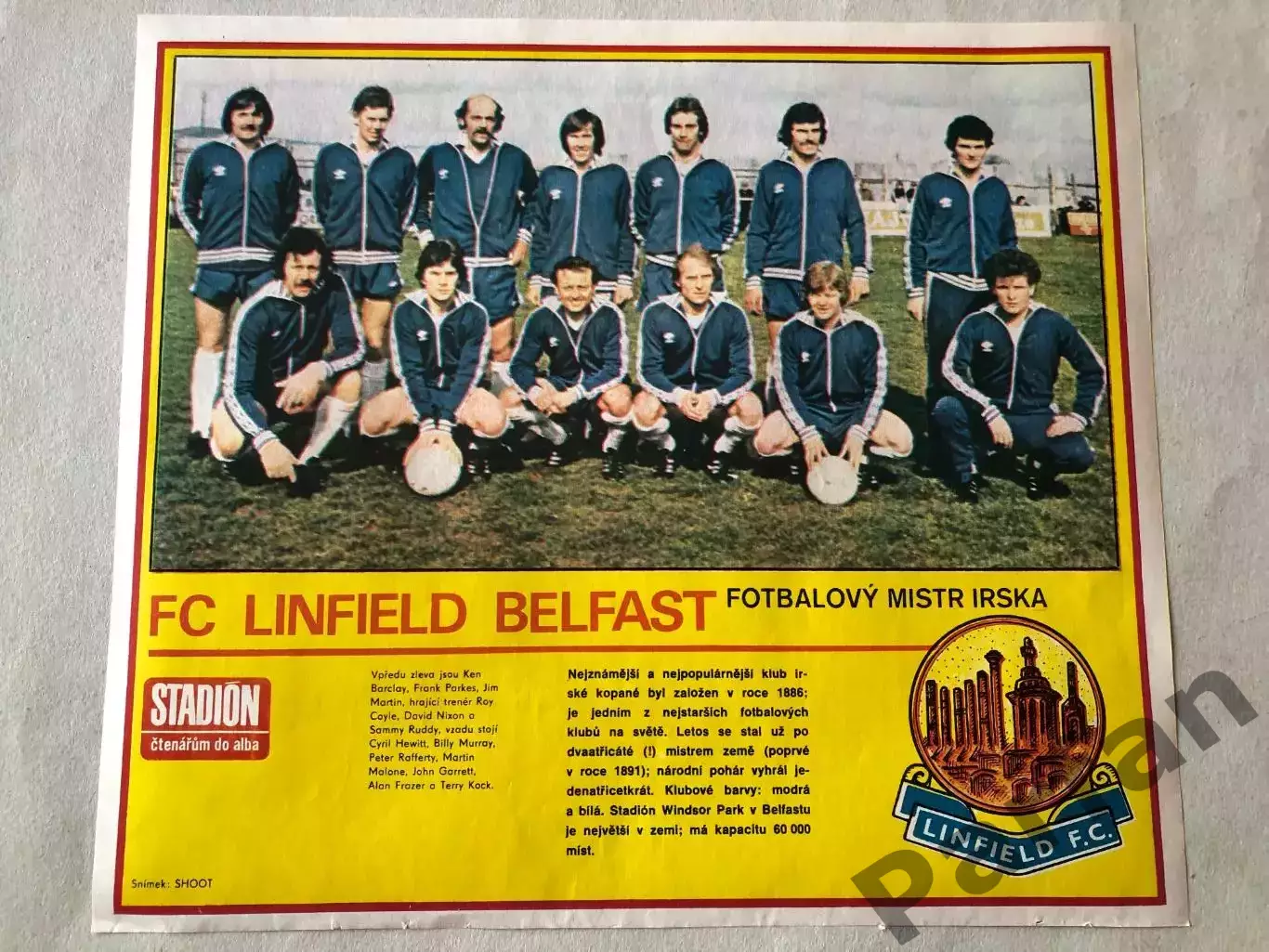 Stadion Постер Лінфілд