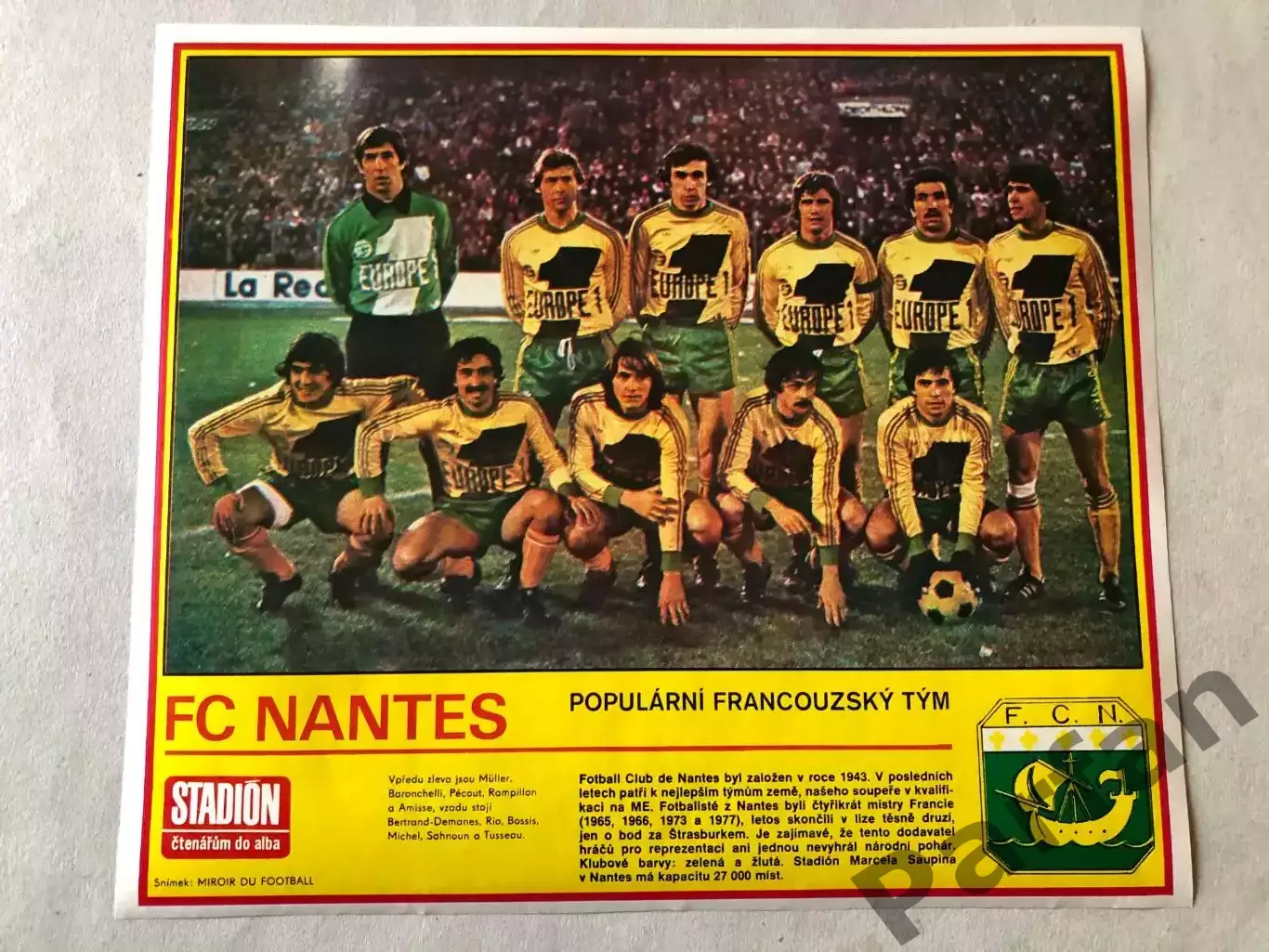 Stadion Постер Нант 2