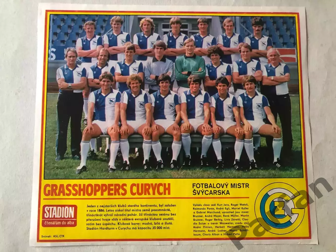 Stadion Постер Грасхопперс 1