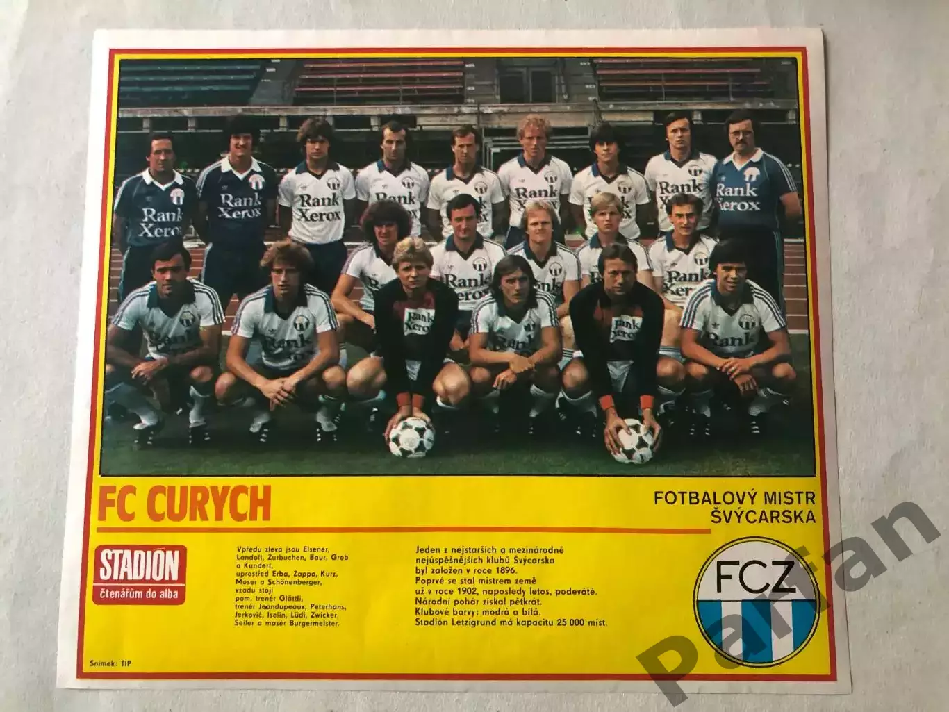 Stadion Постер Цюріх 4