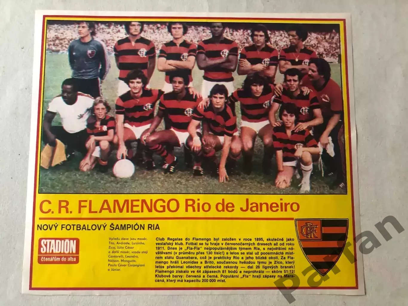 Stadion Постер Фламенго 2