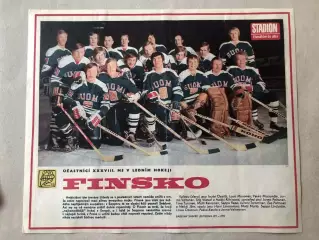 Stadion Постер Фінляндія Хокей