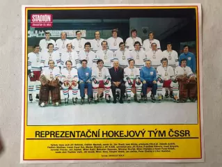 Stadion Постер ЧССР Хокей