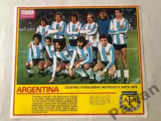 Stadion Постер Аргентина 1978 Чемпіон Світу