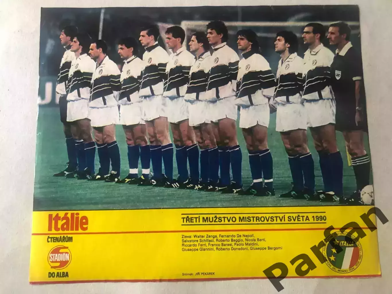 Stadion постер Італія 1990