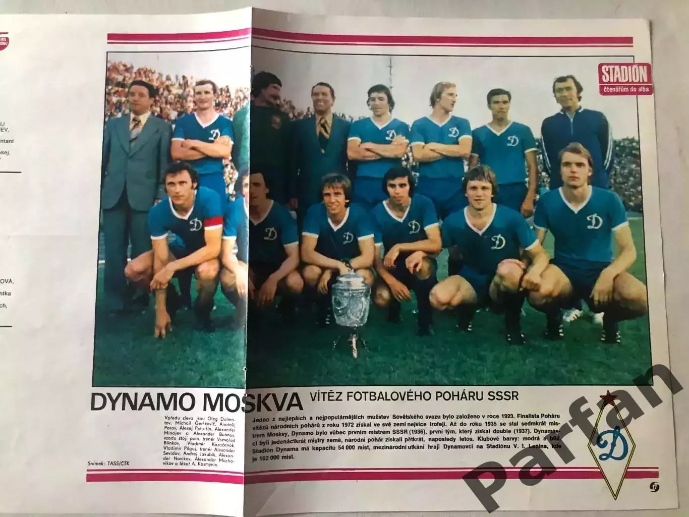 Stadion Постер Динамо Москва 2