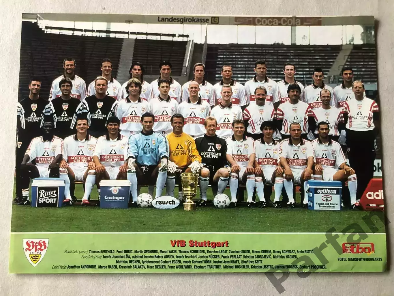 Fotbal Постер Штутгарт