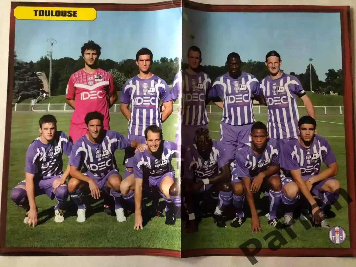 Kop Football Постер Тулуза/Валансьєн