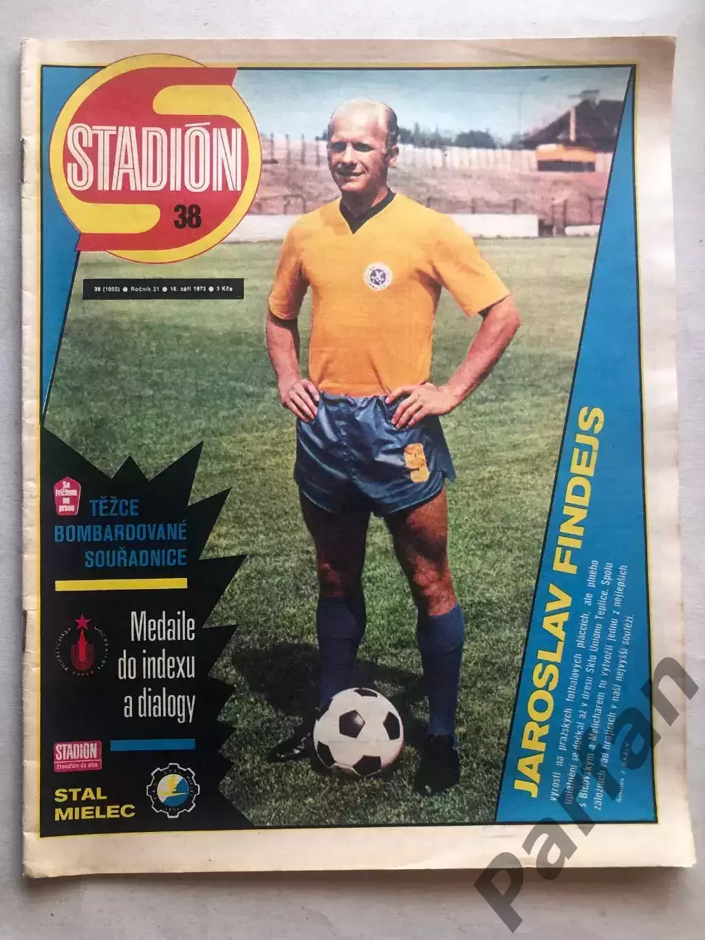 Стадіон/Stadion 1973 №38 Сталь 1