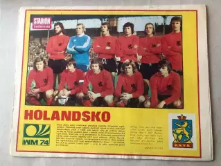 Стадіон/Stadion 1974 №13 Голландія