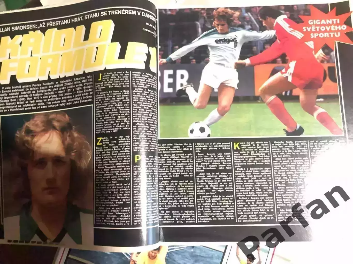 Стадіон/Stadion 1978 №25 Рівер Плейт Алан Сімонсен 2