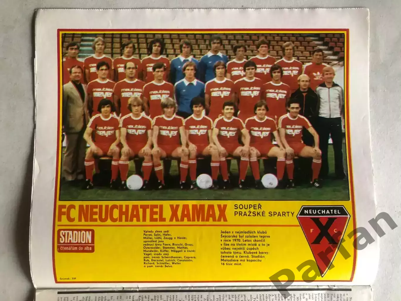 Стадіон/Stadion 1981 №39 Ксамакс