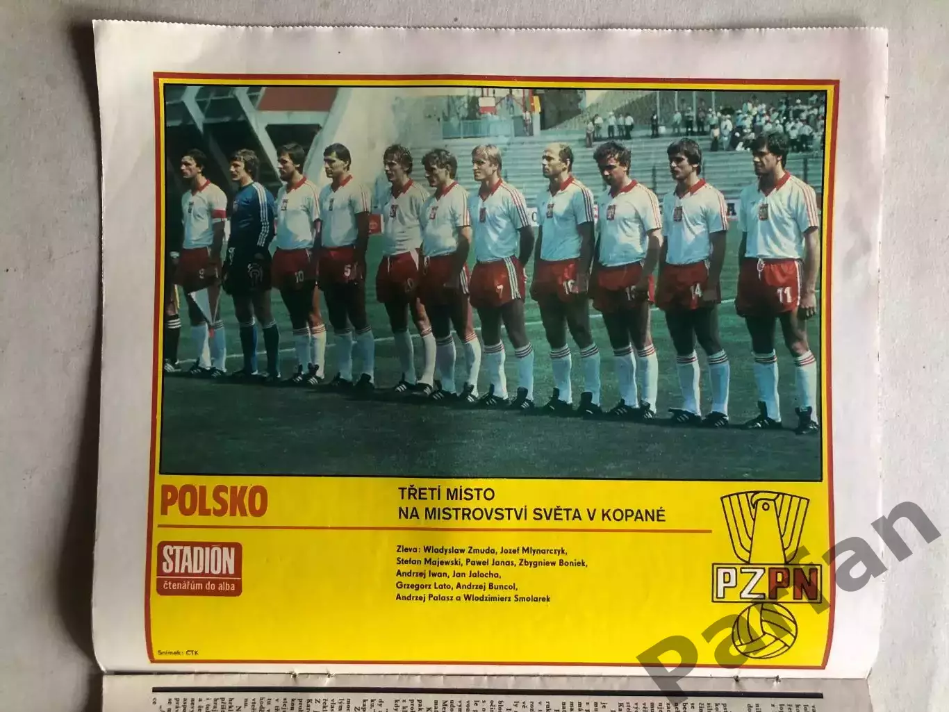 Стадіон/Stadion 1982 №34 Польща