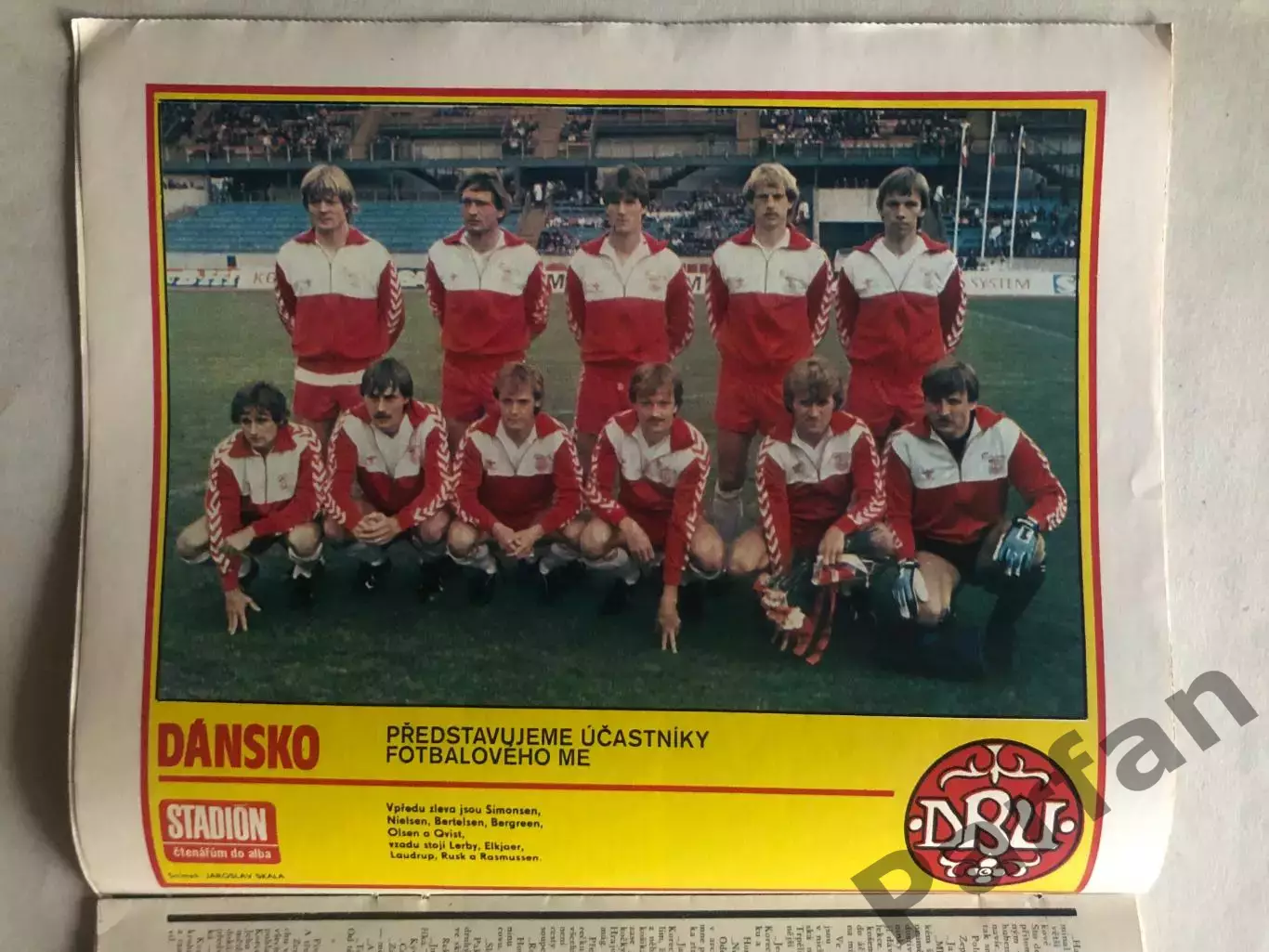 Стадіон/Stadion 1984 №23 Данія