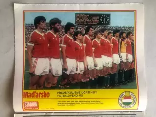 Стадіон/Stadion 1986 №1 Угорщина