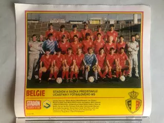 Стадіон/Stadion 1986 №9 Бельгія