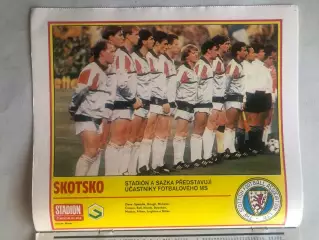 Стадіон/Stadion 1986 №13 Шотландія
