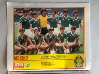 Стадіон/Stadion 1986 №14 Мексика