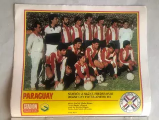 Стадіон/Stadion 1986 №22 Парагвай