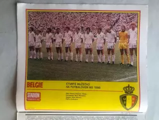 Стадіон/Stadion 1986 №34 Бельгія