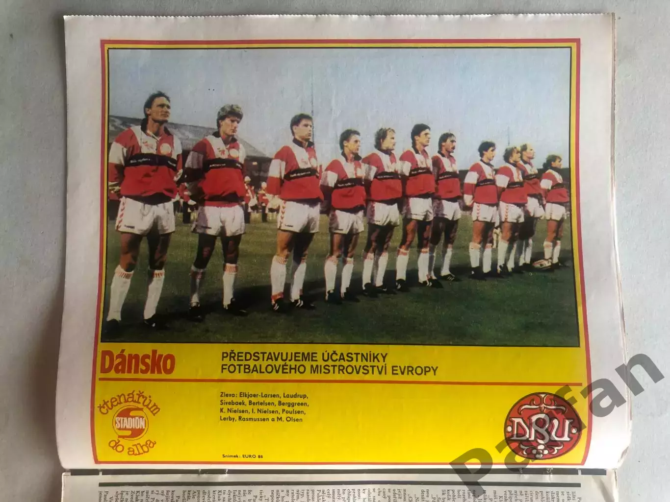 Стадіон/Stadion 1988 №28 Данія