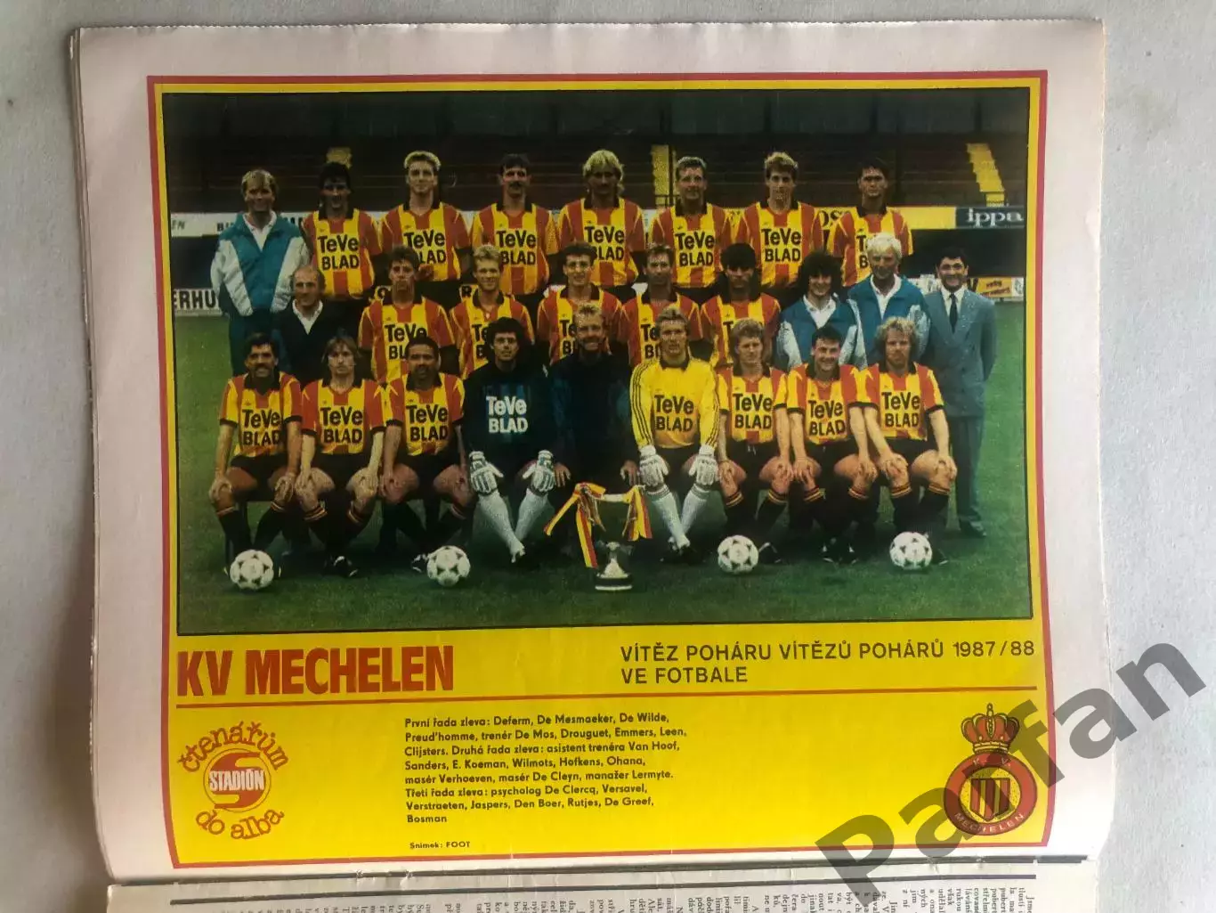 Стадіон/Stadion 1988 №45 Мехелен
