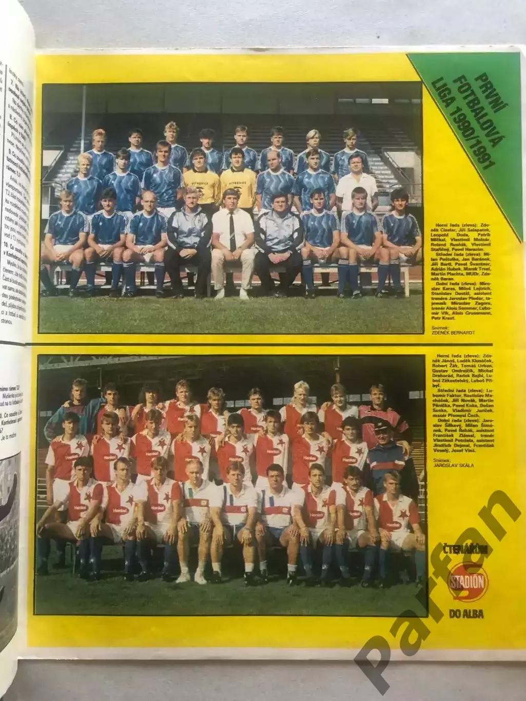 Стадіон/Stadion 1990 №37 Чехословацька ліга Спецвипуск 3