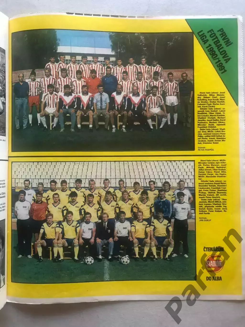 Стадіон/Stadion 1990 №37 Чехословацька ліга Спецвипуск 5