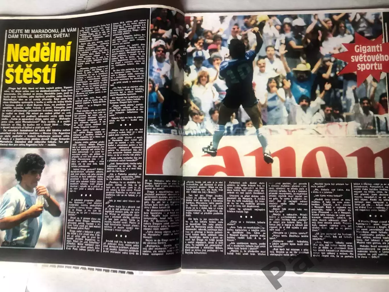 Стадіон/Stadion 1986 №30 Чемпіонат Світу Спецвипуск Аргентина 3