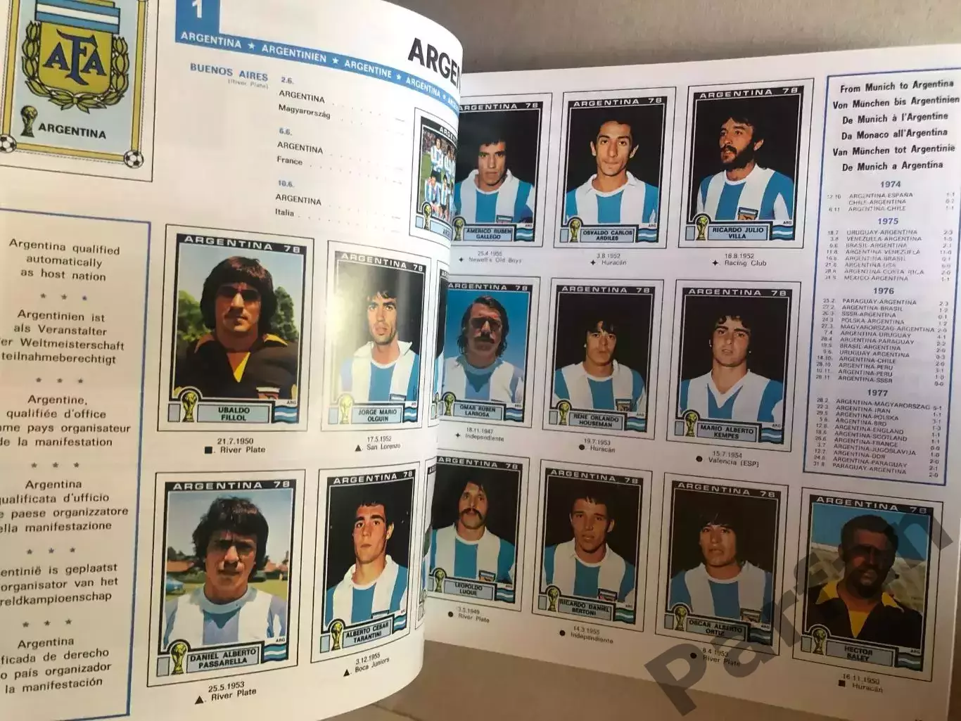 Паніні/Panini Чемпіонат Світу/World Cup 1970-2022 6