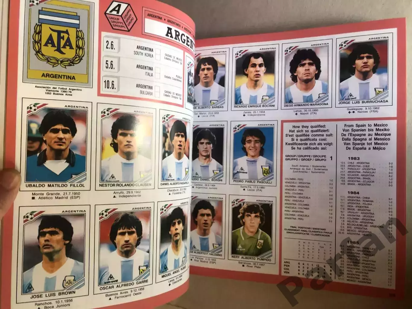 Паніні/Panini Чемпіонат Світу/World Cup 1970-2022 7