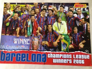 Match/Shoot Постер Барселона Ліга Чемпіонів 2006