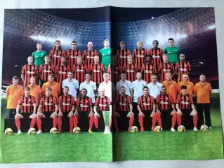 Журнал Футбол Постер Шахтак Кубок УЕФА/Динамо Київ