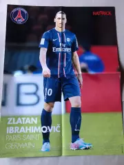 Футбол, Hattrick Постер Ібрагімовіч/Еден Азар