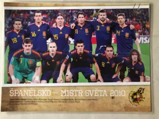 Hattrick Постер Іспанія Чемпіон Світу 2010