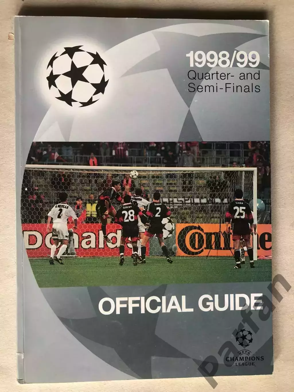 Ліга чемпіонів. Офіційний журнал. Плей-оф 1998/99 Динамо Київ