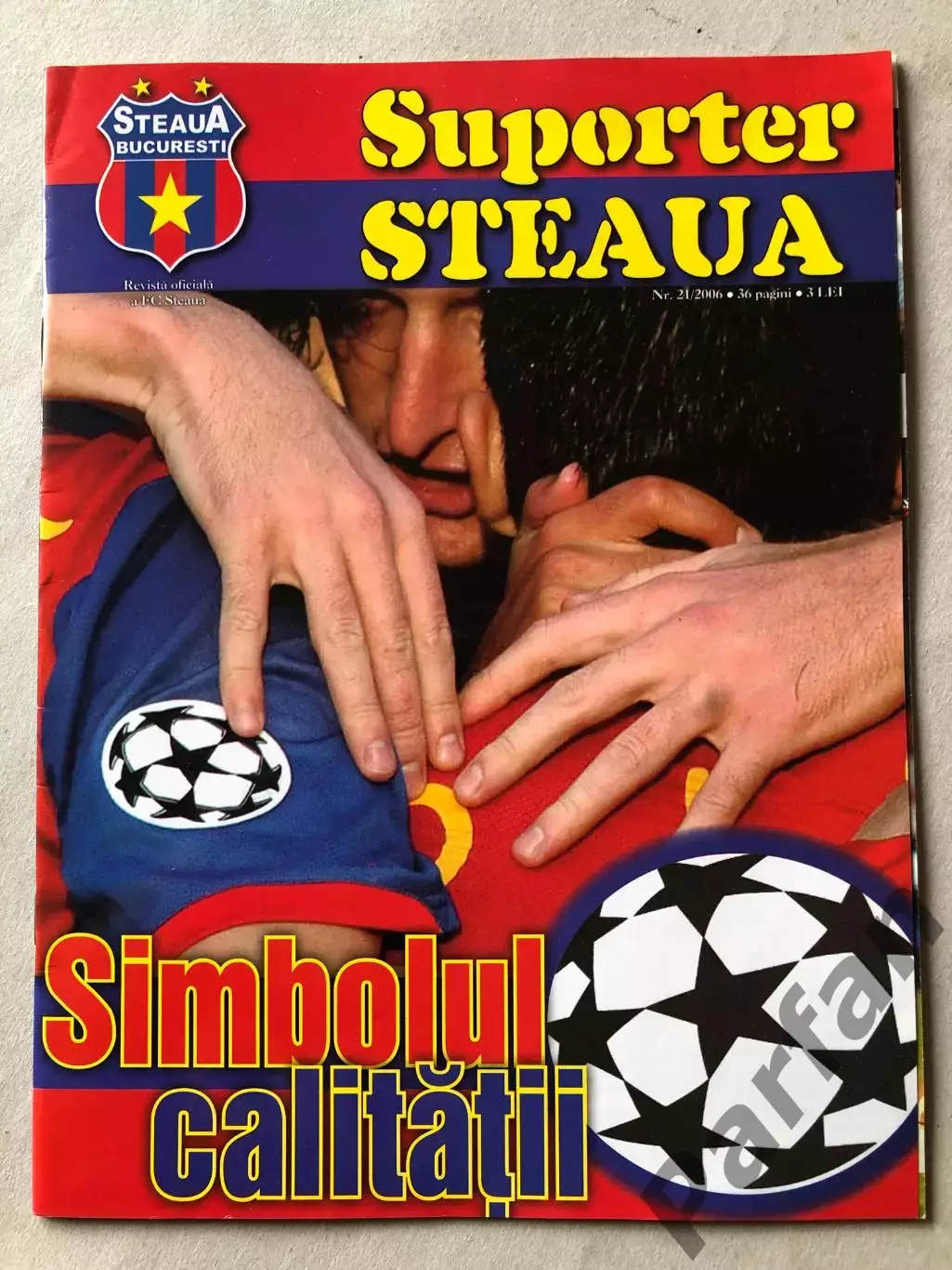 Стяуа - Динамо Київ 2006 вид Suporter Steua