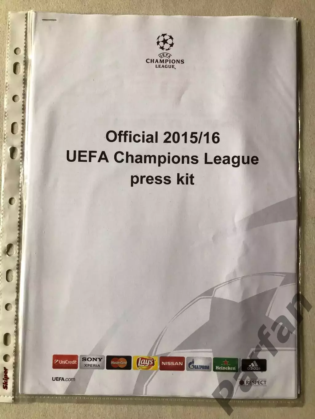 Press kit Маккабі - Динамо Київ 2015